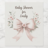 コケット弓 ワインラベル (シングルラベル)