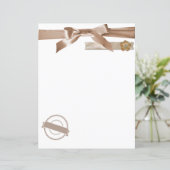 コケット弓Taupe Beigeスクラップブックとジャーナリング (スタンド正面)