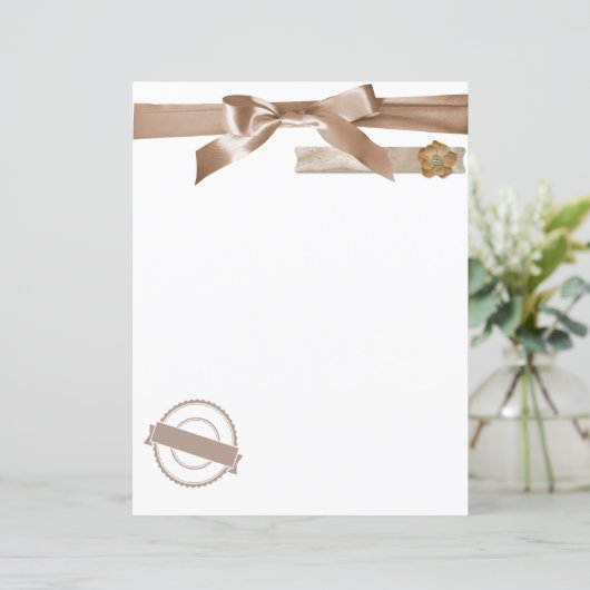 コケット弓Taupe Beigeスクラップブックとジャーナリング (スタンド正面)