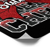 コケット応援姉妹リボンスポーツチアリーダー チア ポスター (角)