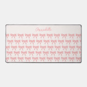 コケット美的ピンクボウ デスクマット (正面)