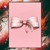 コケット茶パーティー折り誕生日招待状 招待状