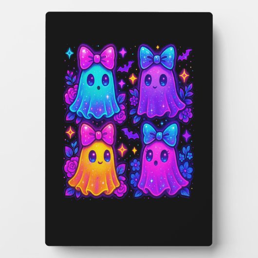 コケット虹色ハロウィーン フォトプラーク (正面)