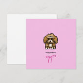 コケット誕生日カード シーズンカード (正面/裏面)