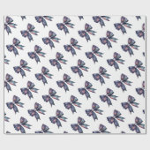 コケット銀河系弓水カラーシナデザイン ラッピングペーパー (フラット)