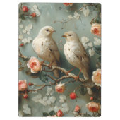 コケット鳥フローラ クリップボード (裏面)