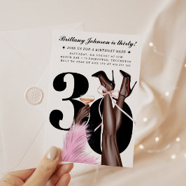 コケット30歳の誕生日 招待状