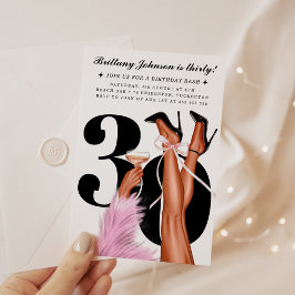 コケット30歳の誕生日 招待状