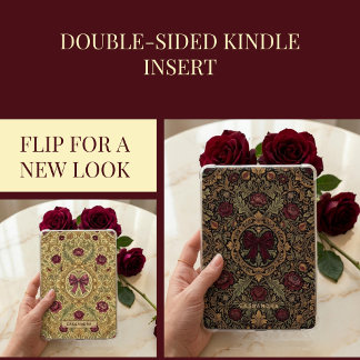 コケット アンティーク ゴシック Kindle インサート 両面カード 招待状