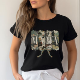 コケット・カモフラージュ母の日 Tシャツ