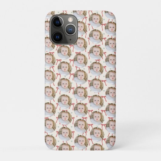 コケット クリスマス フラワー モダン ファミリー 写真 Case-Mate iPhoneケース (裏)
