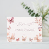 コケット・バタフライ |蝶おむつラッフル エンクロージャーカード (スタンド正面)