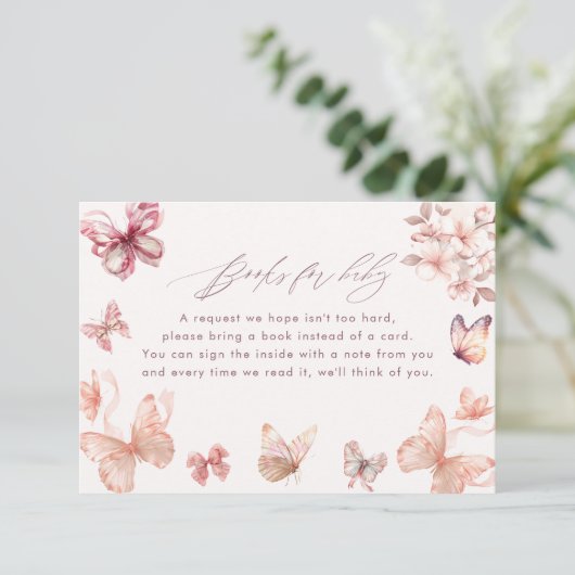 コケット・バタフライ |蝶の本ベビー エンクロージャーカード (スタンド正面)