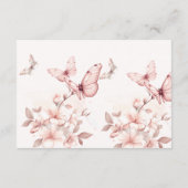 コケット・バタフライ |蝶の本ベビー エンクロージャーカード (裏面)