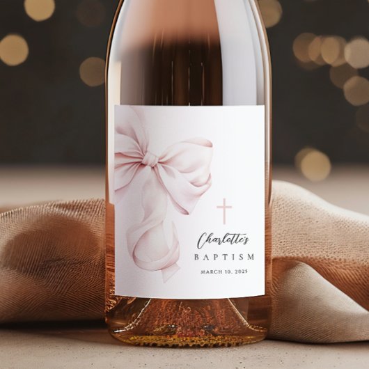 コケット・バプテスマ ワインラベル