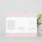 コケット・ピンク・ボウ・パンフレット (スタンド正面)