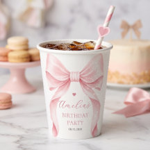 コケット ピンク リボン ガール 誕生日パーティ