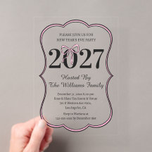 コケット ピンク リボン 2027 年越しパーティー