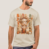コケット・フォール・ハイランドカウ Tシャツ (正面)