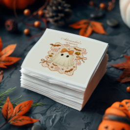 コケット レース おばけ ハロウィン 1歳の誕生日 スタンダードカクテルナプキン