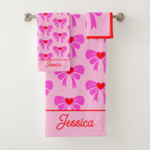 コケットy2kリボンパターンレッド&ピンク名門私立校風の名