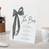 コケッモダントエレガントブラックボーザバーサイン 台座サイン (インサイチュ)