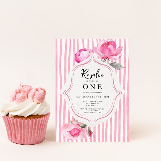 コケッ名門私立校風のトグランドミレニアルガール誕生日 招待状