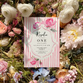 コケッ名門私立校風のトグランドミレニアルガール誕生日 招待状