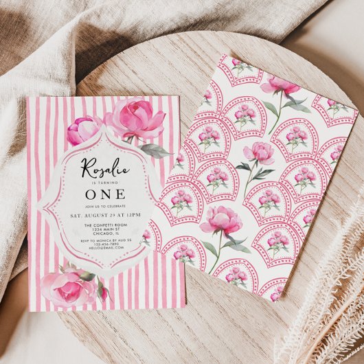 コケッ名門私立校風のトグランドミレニアルガール誕生日 招待状