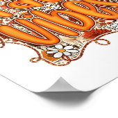 コケッ名門私立校風のト秋ビベスフローラパンプキンスパイス ポスター (角)