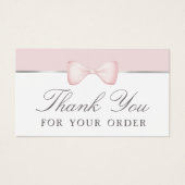 コケッ感謝していクピンクボウ割引カード (正面)