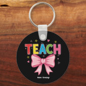 コケッ教えトボークレヨン先生キッズキッおもしろいド キーホルダー (正面)