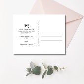 コケッ結婚ト・ボウの写真ありがとう ポストカード