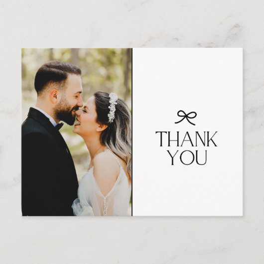 コケッ結婚ト・ボウの写真ありがとう ポストカード (正面)