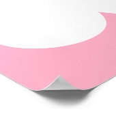 コケッ間抜けトワンガチョウ女の子1歳の誕生日へようこそ ポスター (角)