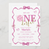 コケティ ボウ 彼女って ワンダフル バースデー 招待状 (正面/裏面)