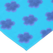 コケバラ花水色のシームレスパターン テーブルクロス (アングル)