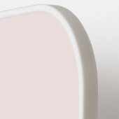 コケパーソナライズされたットクロワッサンピンクリボン ピックルボールラケット (左詳細)