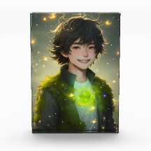 コケ坊やの森の精ファンタジー写真ブロック