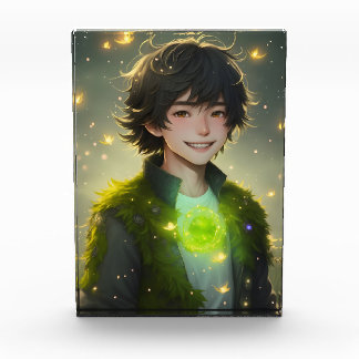 コケ坊やの森の精ファンタジー写真ブロック フォトブロック