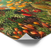 コケ – エルンストヘッケル ポスター (角)