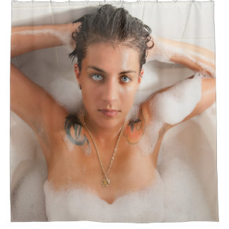 コケ シャワーカーテン