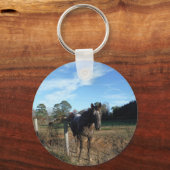 ココとクリームブラウン キーホルダー (正面)