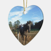 ココとクリームブラウン セラミックオーナメント (左)