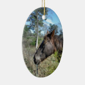 ココとクリーム色の馬 セラミックオーナメント (右)