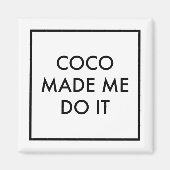 ココにやらせた マグネット (正面)