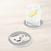 ココアおよびマシュマロのコースター コースター (側面)