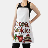 ココアとクッキーのクリスマス愛好家 エプロン (インサイチュ)