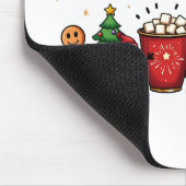 ココアとクッキーのクリスマス愛好家 マウスパッド (コーナー)