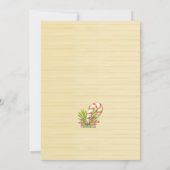 ココアとクッキー招待状 招待状 (裏面)